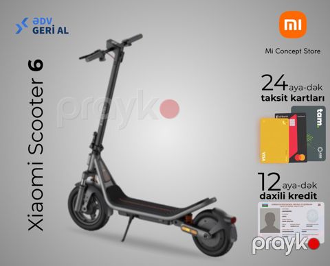 Elektrikli skuter "Xiaomi Scooter 6" — Bakı
