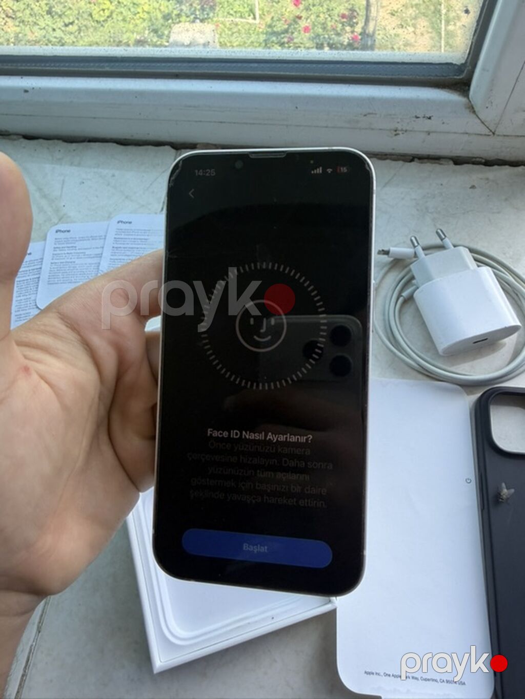 IPhone 13, Ağ, Simsiz şarj, Face ID — Apple iPhone, Xırdalan (7)