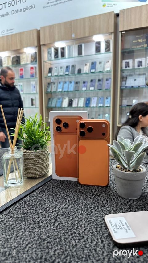 Apple iPhone 17 Pro Max Cosmic Orange 256GB/12GB — Bakı