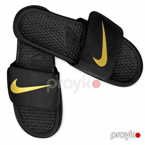 Kişi tərlikləri Adjustable Slides, qara, eko dəri, ölçü 41 — Bakı