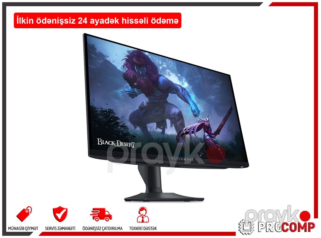 Monitor Dell Alienware 27 Qd-oled - AW2725DF 210-BLHH — Kompüterlər və noutbuklar, Bakı (2)