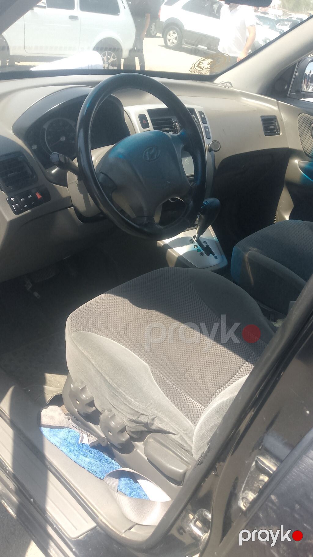 Hyundai Tucson, qara rəng, Azərbaycan nömrə nişanı 10-US-736 — Avtomobillər, Göytəpə (8)