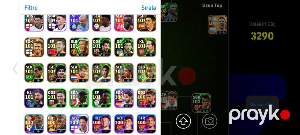 EFootball hesabı – güclü komanda və zəngin kart kolleksiyası - Klub — Digər, Digah (3)