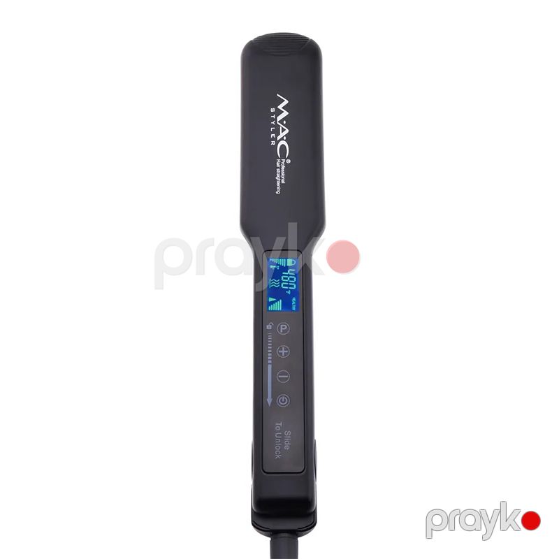 MAC Styler Professional Nano Saç Düzləşdirici və Fen – Rəqəmsal Ekranlı, Keramik Ütü, 60W Güc (MC-5528) — Saç burmağa və düzəltməyə, Bakı (5)