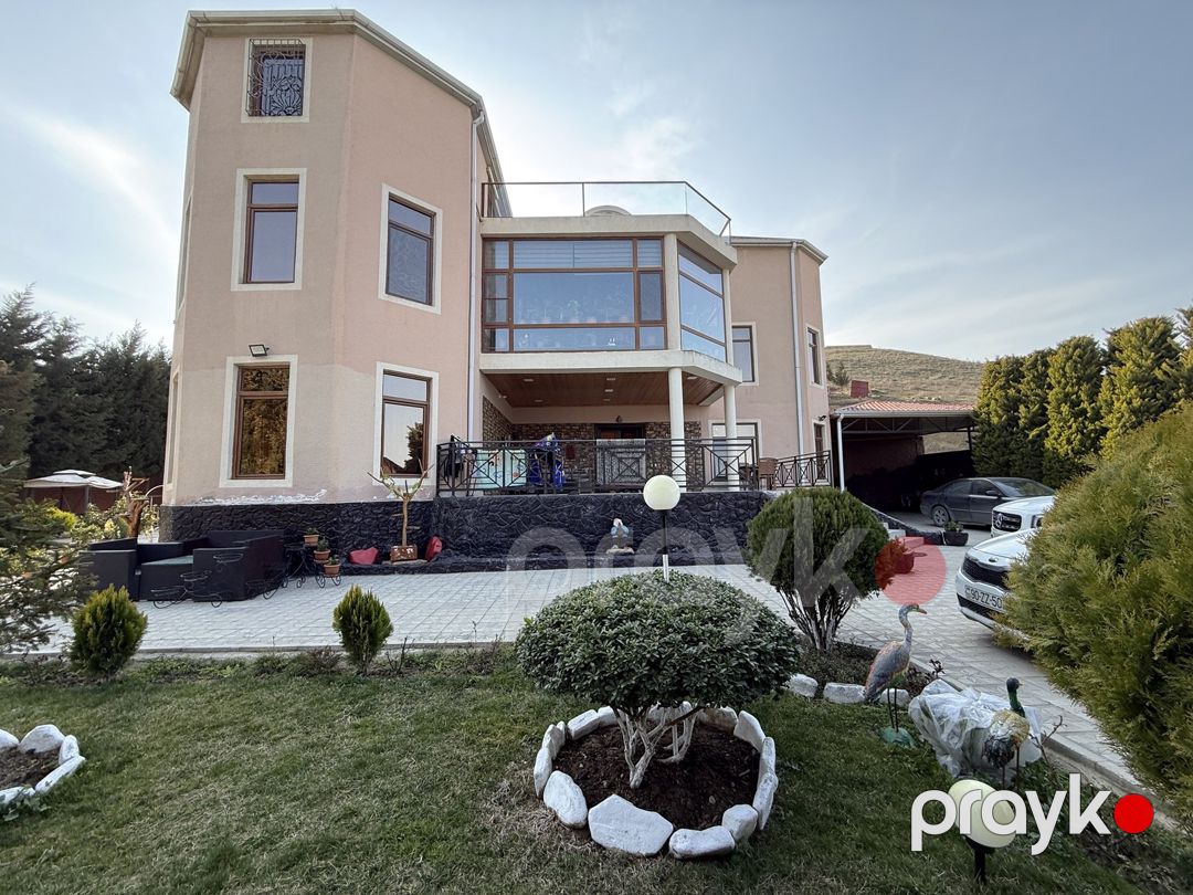 Satılır 9 otaqlı həyət evi/bağ evi 600 m² — Ev, villa, Bakı (2)