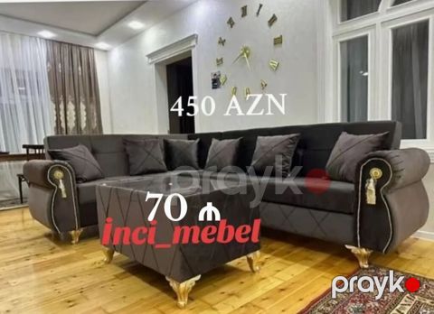 Yeni, Künc divan, Qonaq otağı üçün, Açılan, Azərbaycan — Bakı