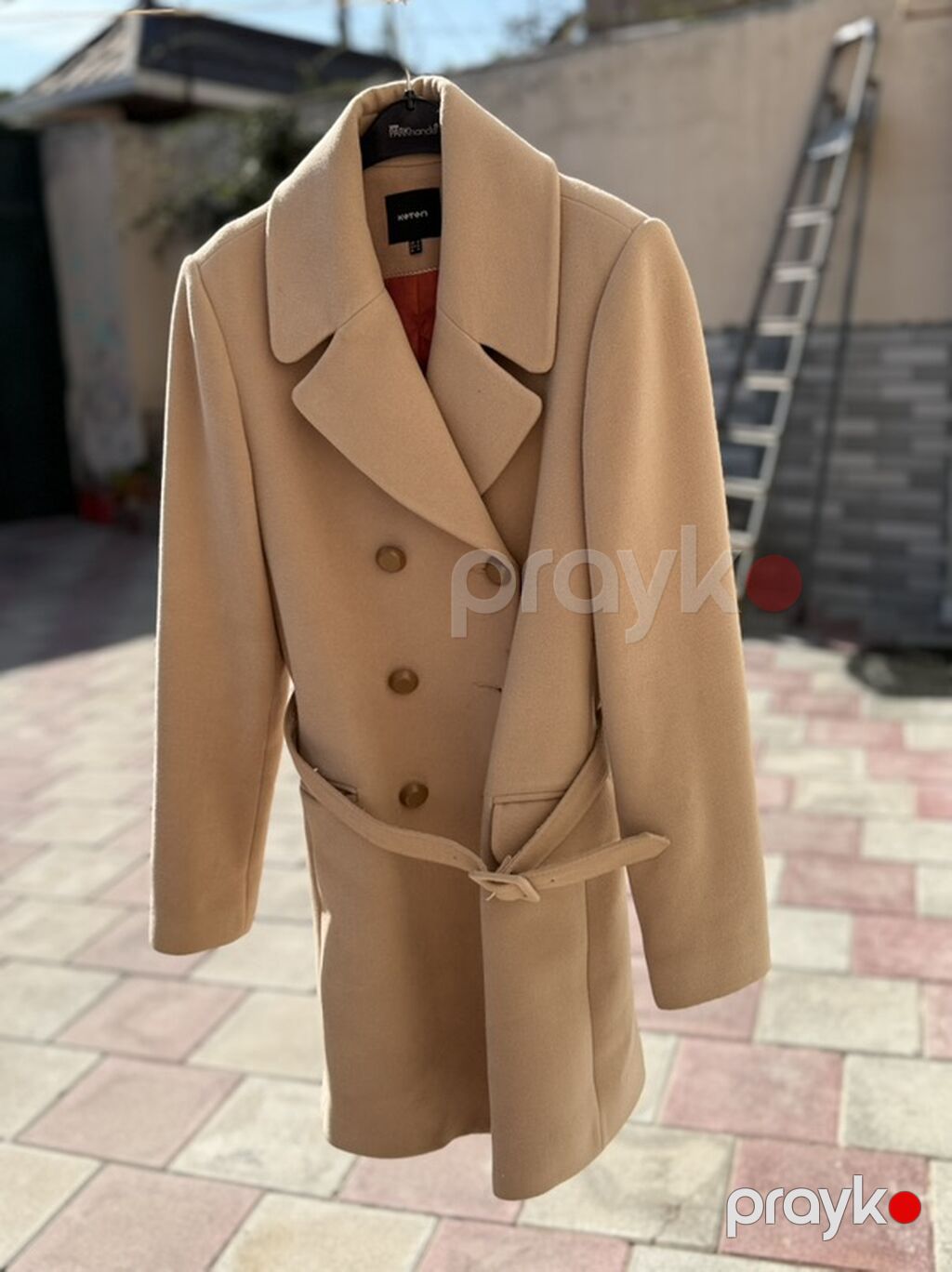 Qadın üst geyimləri dəsti 1) Qara qısa jaket - Model: asimmetrik ön — Kostyum, Digah (4)