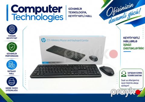Klaviatura və kompüter siçanı — Bakı
