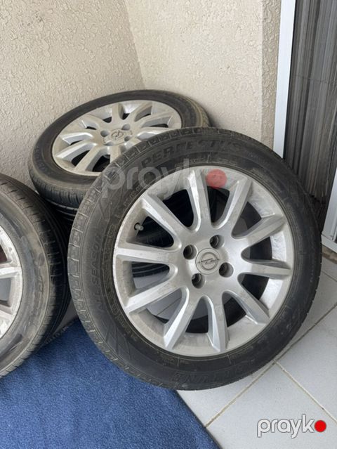 Opel orijinal yüngül lehimli disklər və təkər dəsti Ela vezyetdedir — Bakı