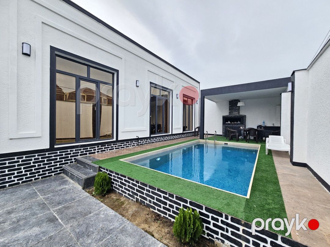 Satılır 4 otaqlı həyət evi/bağ evi 150 m² — Ev, villa, Bakı (6)