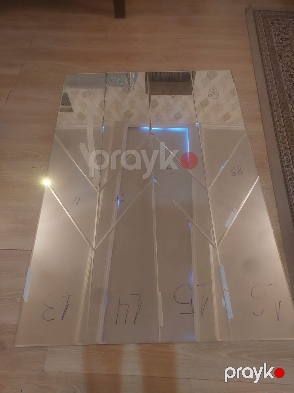 Güzgü Divar üçün, Dekorativ, Naxışlı — Aynalar, Bakı (2)