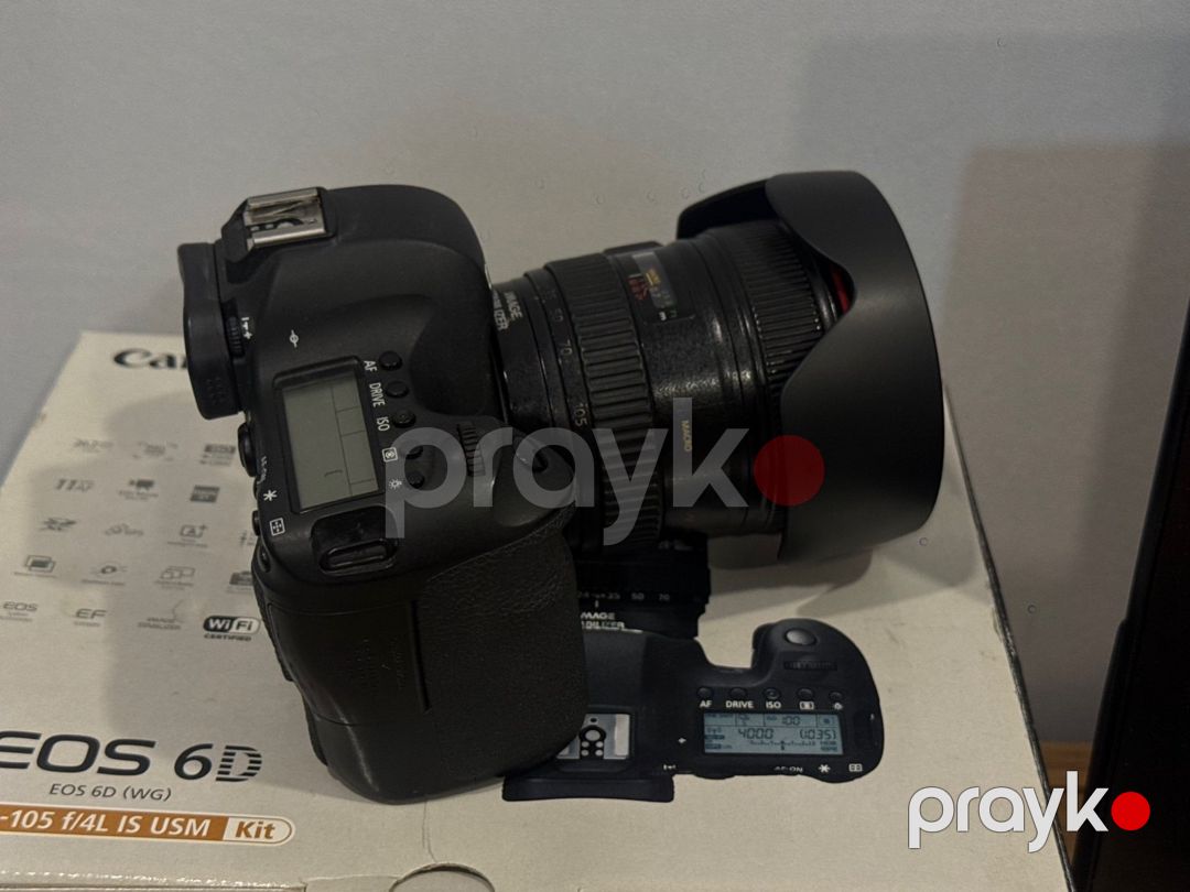 Canon 6D 24-105 — Foto və video texnikası, Bakı (3)