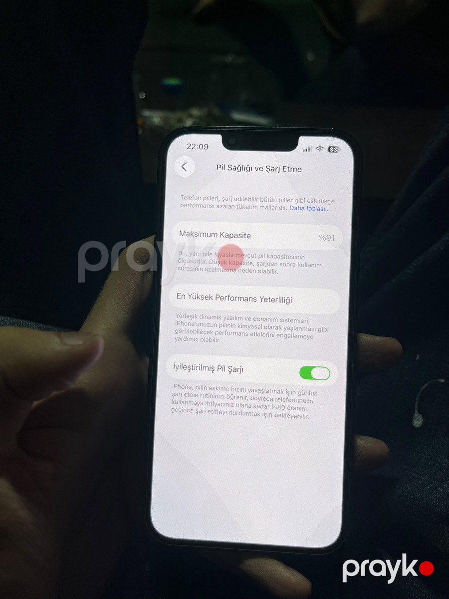 Apple iPhone 13 Midnight 128GB/4GB — Smartfonlar, Bakı (7)