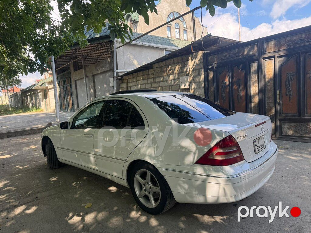 Mercedes C 240, 2.6 L, 2002 il, 210 000 km — Avtomobillər, Quba (6)
