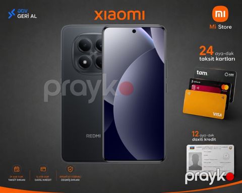 Xiaomi Redmi Note 15 Pro Black 512GB/12GB — Bakı