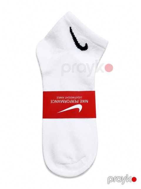 Qısa corablar qadınlar üçün, ağ, poliester/pambıq/poliamid/elastan, ölçü One Size — Bakı