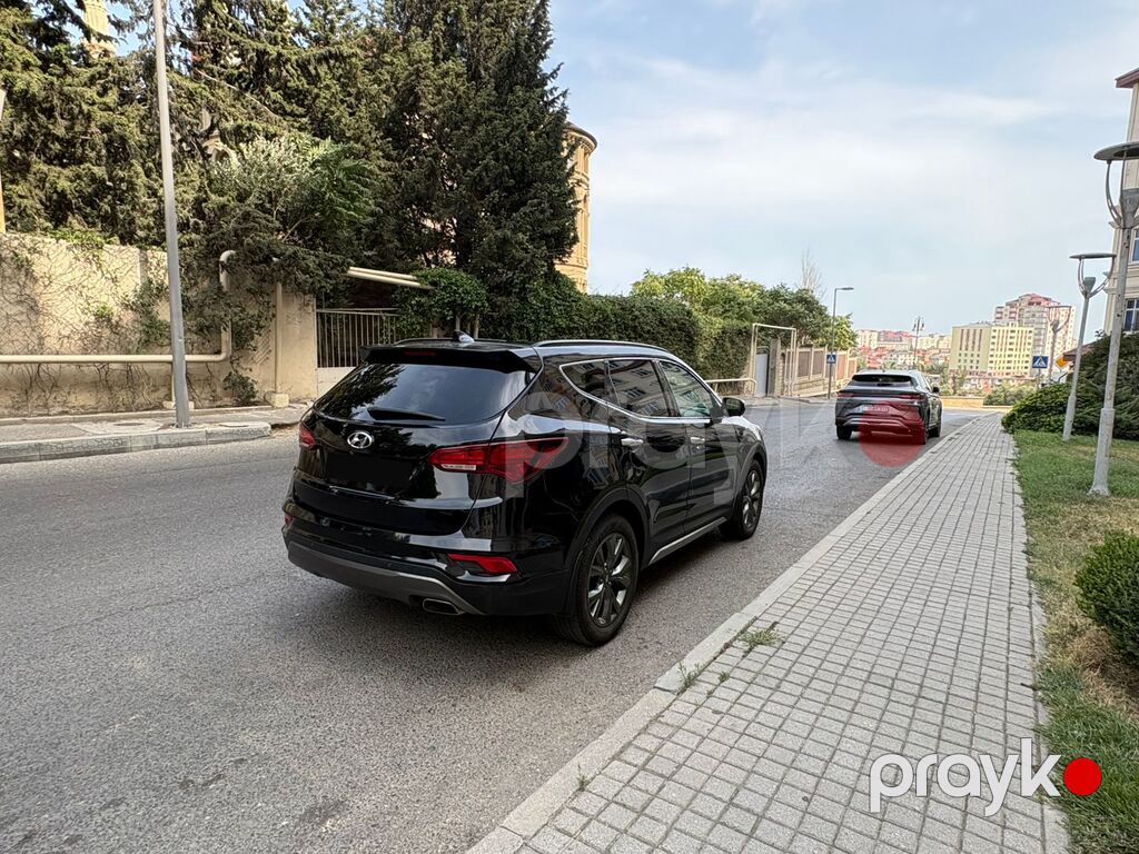 Hyundai Santa Fe, 2.0 L, 2018 il, 48 000 km — Avtomobillər, Bakı (11)
