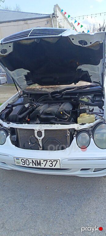 Mercedes E 240, 2.4 L, 1999 il, 411 355 km — Avtomobillər, Ağdaş (4)