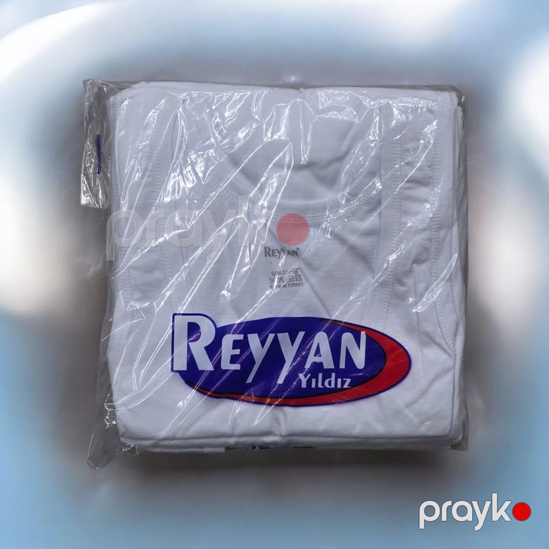 Mayka Reyyan, ağ, pambıq, ölçü S — Mallar, Bakı (3)