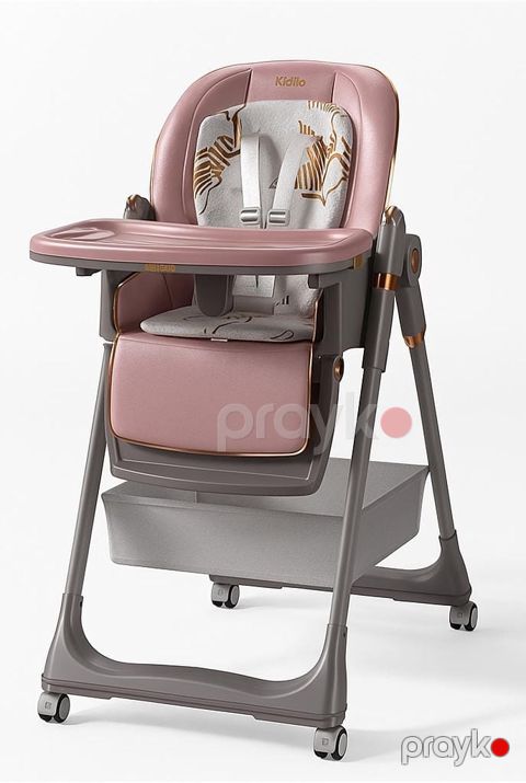 Uşaq yedizdirmə oturacağı və yelləncək Kidilo 2-si 1-də VP-8155, Çəhrayı — Bakı