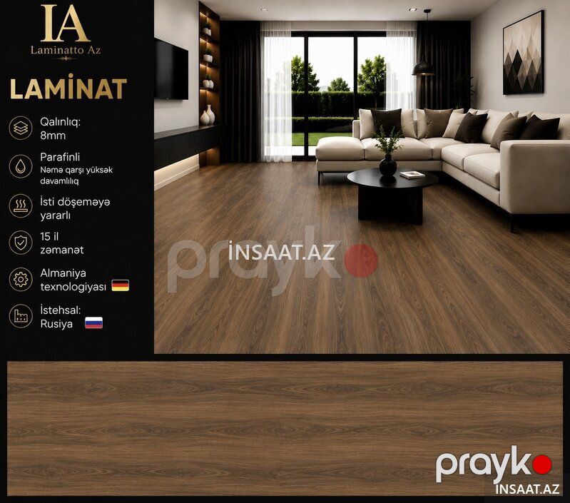 Laminat Rusiya istehsalı — Tikinti materialları, Bakı (4)
