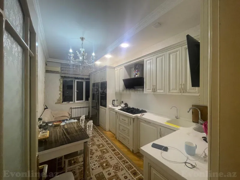 Satılır 3 otaqlı Mənzil Yeni tikili 107 m² Bakı, Xətai r., Həzi Aslanov m — Mənzil, Bakı (8)