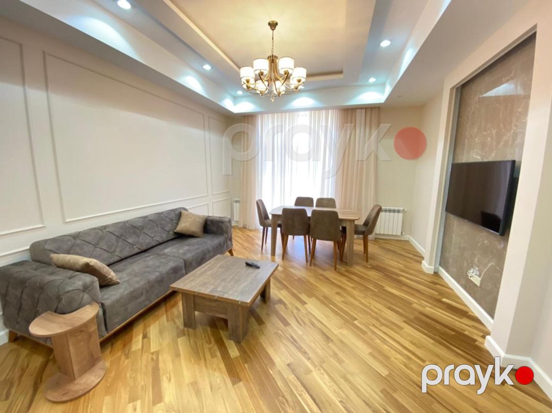 İcarəyə verilir 3 otaqlı yeni tikili 135 m² — Mənzil, Bakı (9)