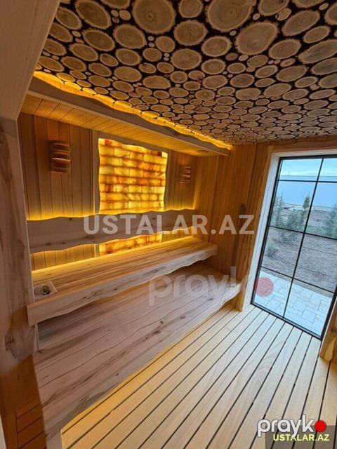 Sauna tikintisi — Bakı