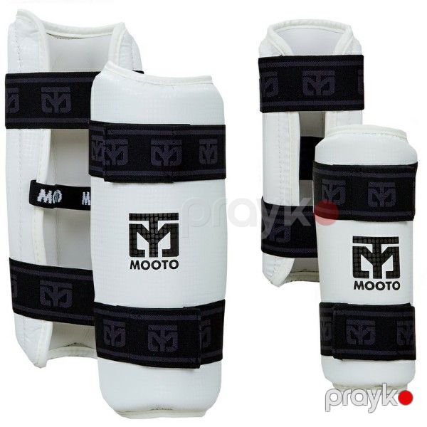 Taekvando üçün diz və dirsək qoruyuculari M, ağ, polyester/PVC/silikon — Mallar, Bakı (2)