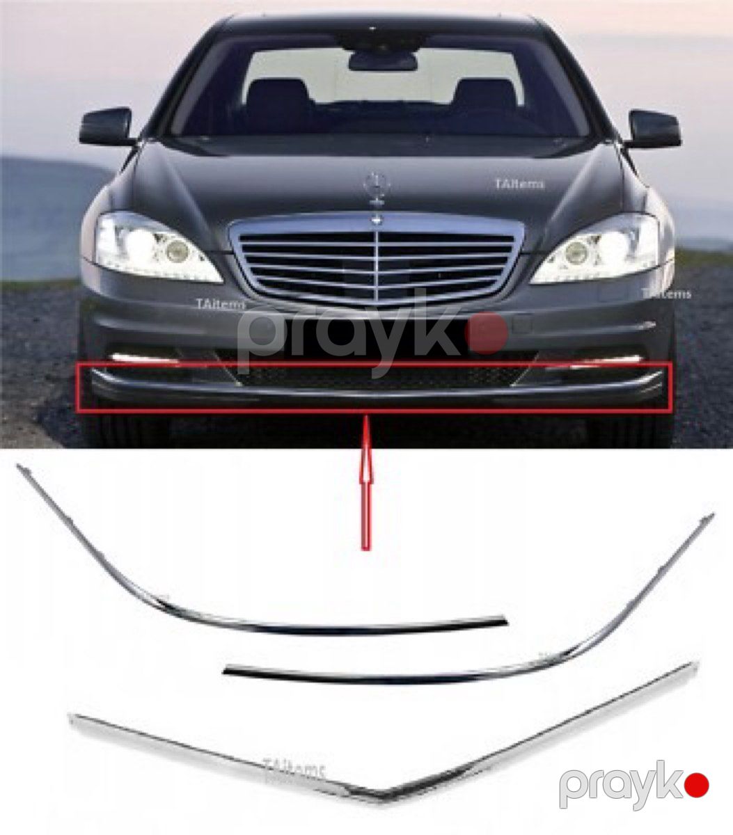 Mercedes W221 bufer nikelli — Ehtiyat hissələri və aksesuarlar, Bakı (2)