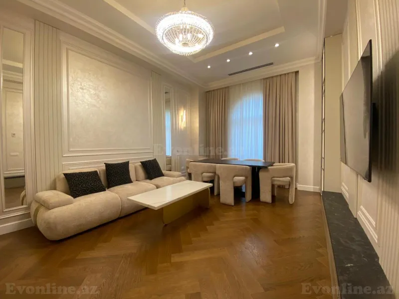 Kirayə verilir 3 otaqlı Mənzil Yeni tikili 150 m² Bakı, Xətai r., Ağ şəhər — Mənzil, Bakı (4)