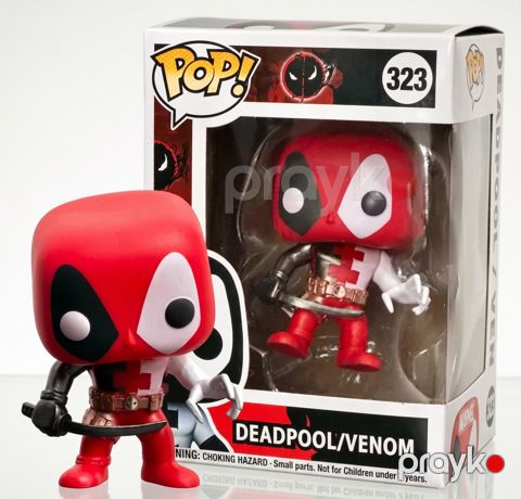 Коллекционная фигурка Funko, Pop Marvel: Deadpool / Venom 323, Фигурка персонажа, 3+ года, Винил, 1 шт — Bakı