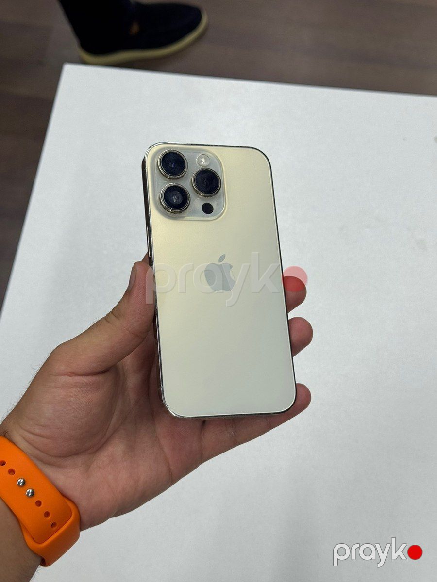 Apple iPhone 14 Pro Gold 128GB/6GB — Smartfonlar, Bakı (2)