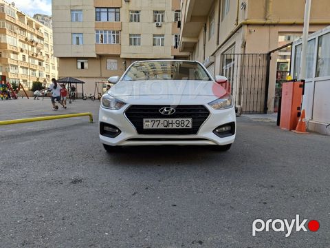 Hyundai Accent, 1.4 L, 2018 il, 162 409 km — Bakı