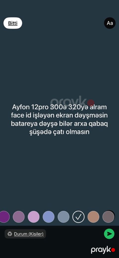 IPhone 12 Pro, Face ID — Bakı