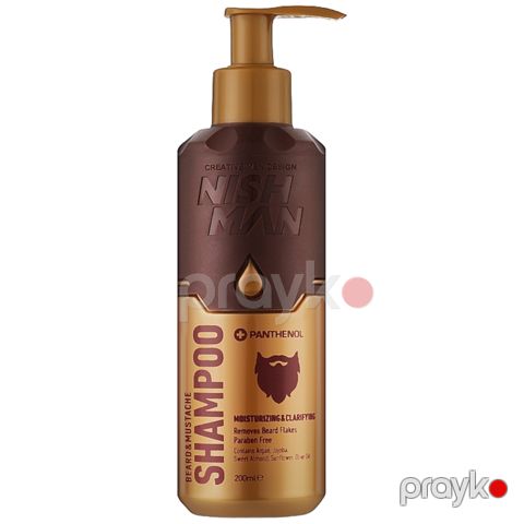 Bığ və saqqal şampunu Nıshman Beard and Mustache Care 200 ml — Bakı
