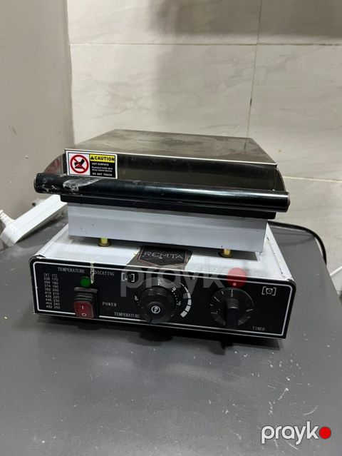 Remta mini pancake/ponçik aparat - Elektrikli masaüstü aparat, iki — Masazır