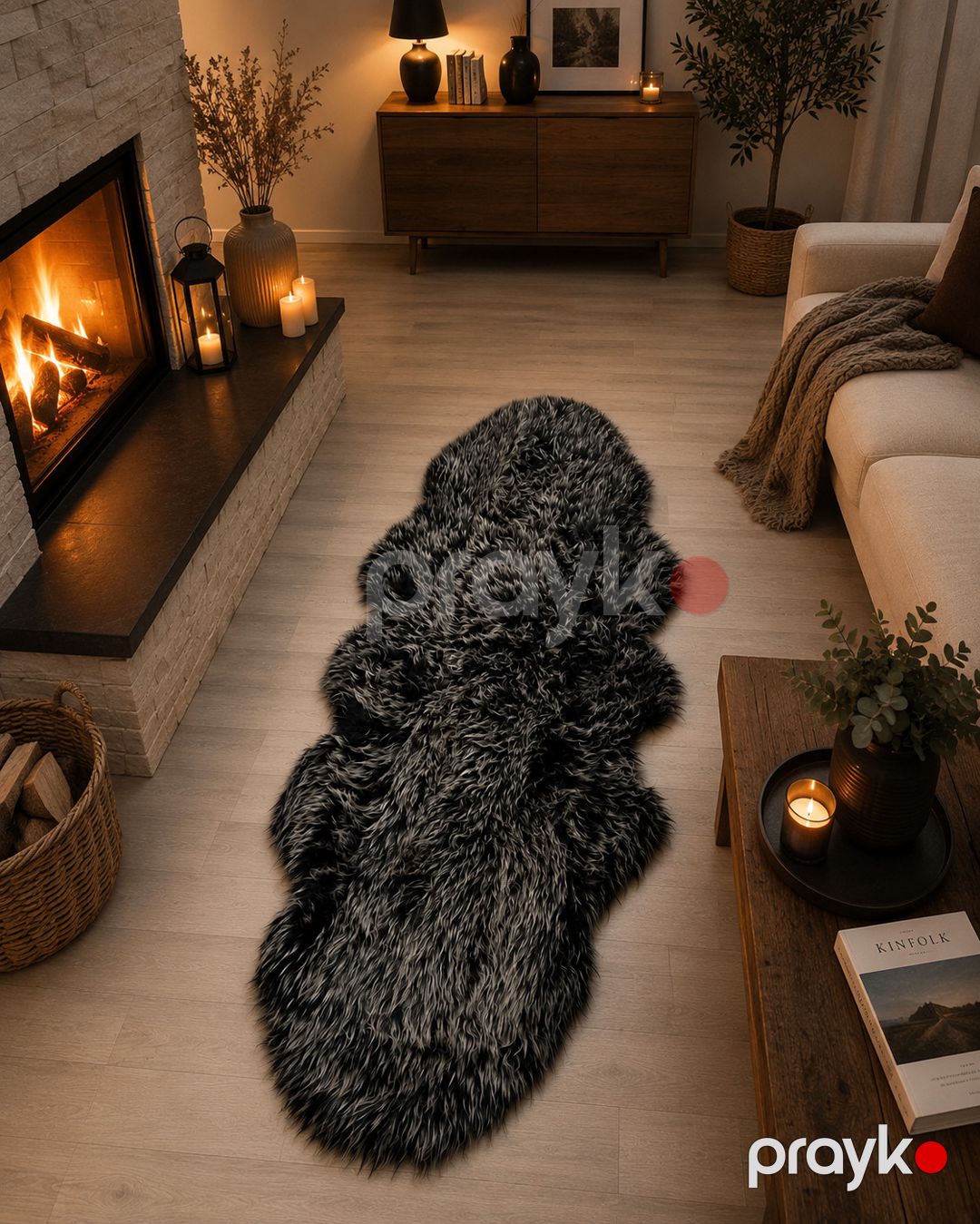 Xalça, boz, peluş, 60x180 sm — Mallar, Bakı (2)