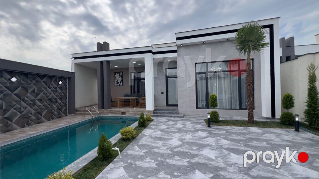 Satılır 4 otaqlı həyət evi/bağ evi 160 m² — Ev, villa, Bakı (2)
