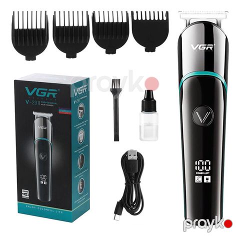 Təraş aparatı VGR 291 Saqqal üçün 600MAH 5000RPM (3/6/9/12mm) Bütün — Bakı