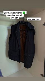 Jilet, Bershka, M, rəng - Göy — yeni və ikinci əl məhsullar