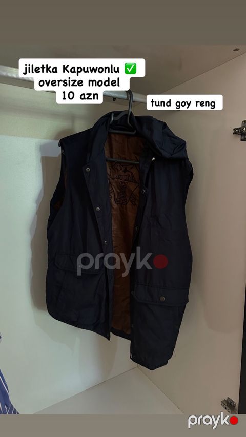 Jilet, Bershka, M, rəng - Göy — Bakı