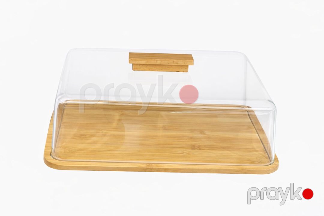 Şirniyyat üçün qab PH015, taxta, qapaqlı, 40x30 sm — Mallar, Bakı