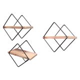 Dekorativ rəf 3-LÜ divarüstü — Omid.az — Home products