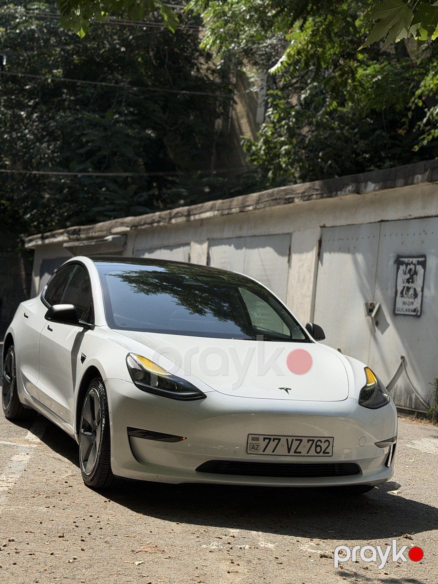Tesla Model 3 icarəsi — Avtomobil icarəsi, Bakı (3)
