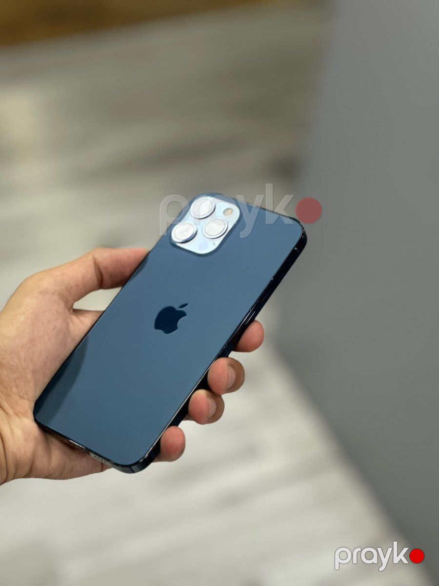 Apple iPhone 12 Pro Max Pacific Blue 256GB/6GB — Smartfonlar, Bakı (2)