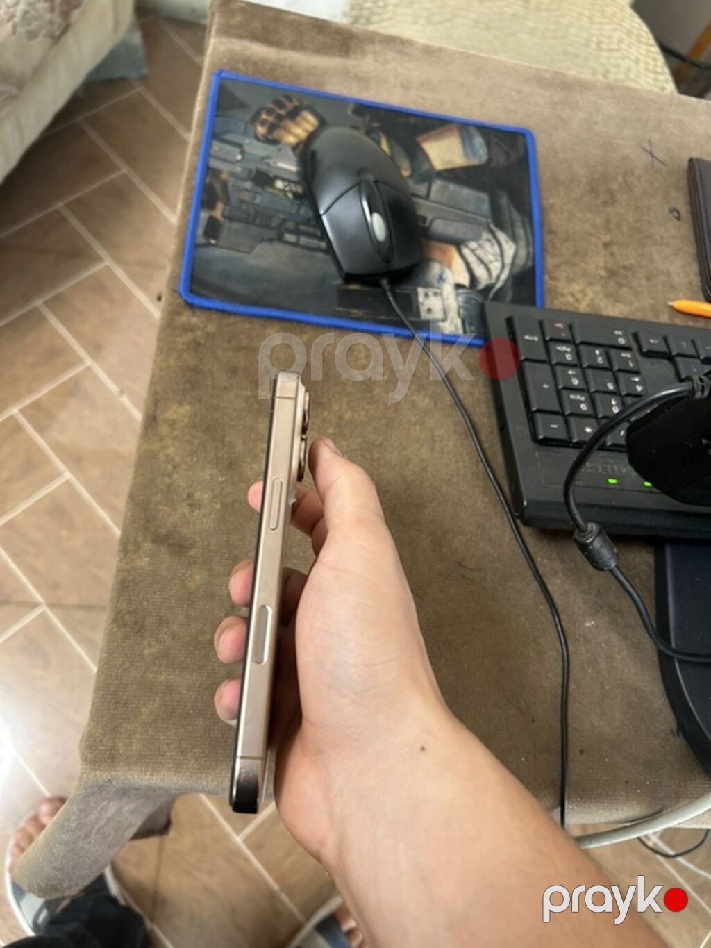 IPhone 15 Pro, Natural Titanium, Face ID — Apple iPhone, Tərtər (2)