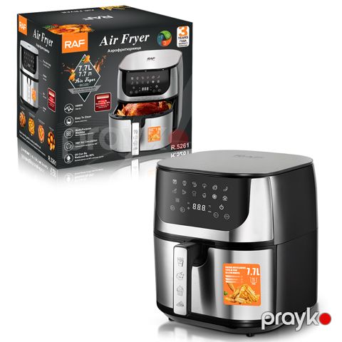 RAF R.5261 Airfryer 1800W 7.7 Litr — Bakı
