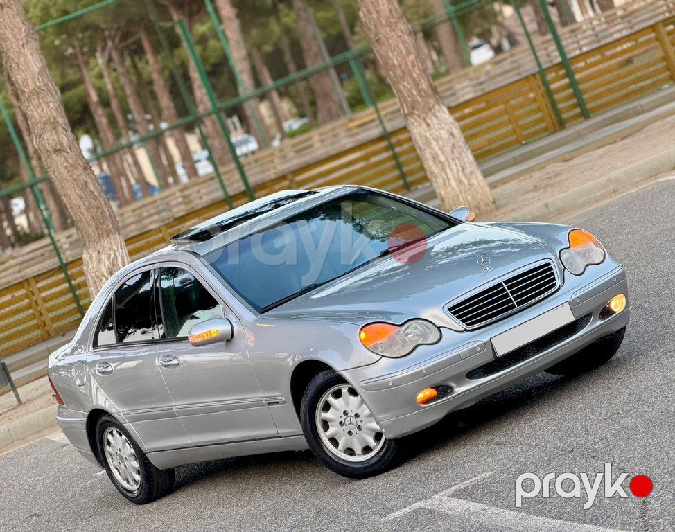Mercedes C 180, 2.0 L, 2001 il, 321 021 km — Avtomobillər, Bakı (7)