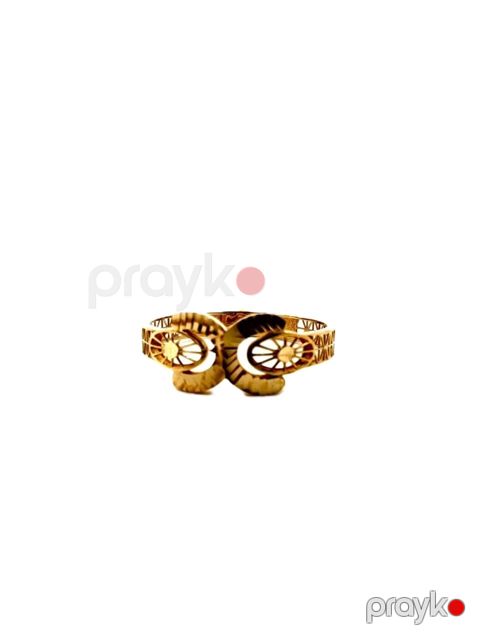 Qadın üzüyü qızıl 585 əyyar 10405, ölçü 18.5 mm, 0.9 q - ozg.10405 — Bakı